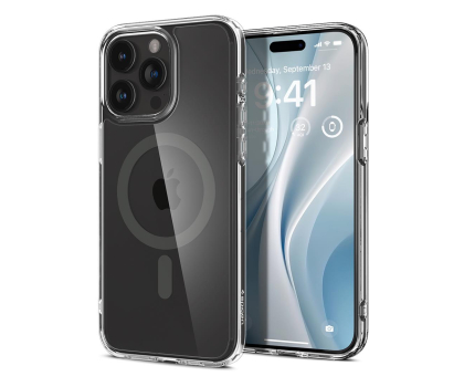 Etui do telefonów Spigen Ultra Hybrid Mag Magsafe do iPhone 15 Pro graphite